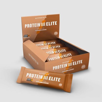 My Protein Elite Μπάρα Πρωτείνης Καραμέλα Φουντούκι 70gr