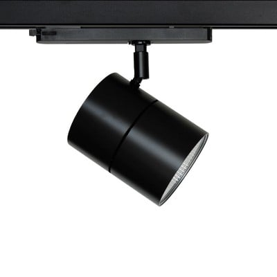 Three Phase Rail Spot Light Led Black 31,3W 3000Κ 