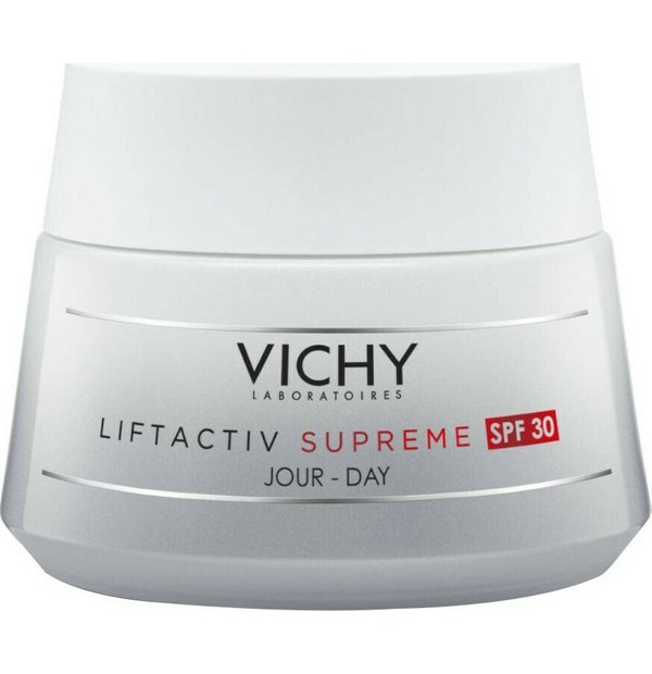 VICHY Liftactiv Supreme SPF30 Αντιγηραντική Κρέμα Προσώπου για Μείωση των Ρυτίδων, πιο Σφριγηλή & Ανορθωμένη Επιδερμίδα, 50ml