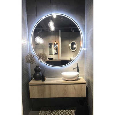 Καθρέπτης μπάνιου led στρογγυλός Φ60(Φ70/Φ80/Φ90) 