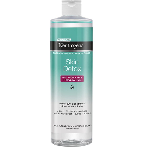 Neutrogena® Skin Detox 3σε1 Micellar Νερό καθαρισμού 400ml 