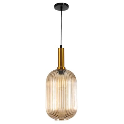 Pendant Light 1 Light Glass Honey Color Cjf-1419 Φ