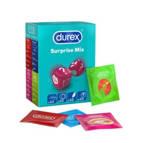 Durex Surprise Mix Προφυλακτικά από Φυσικό Ελαστικ