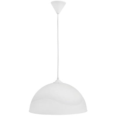 Pendant Light Sfera 1xE27 Plastic White Bell