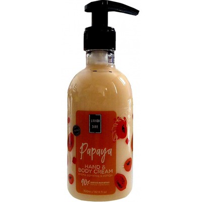 LAVISH CARE Hand & Body Cream Papaya Κρέμα Χεριών & Σώματος Με Άρωμα Παπάγια 300ml