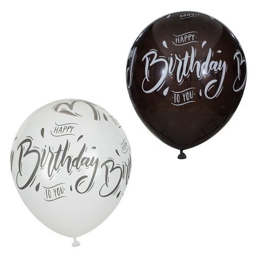 Baloni Happy Birthday 30Cm
