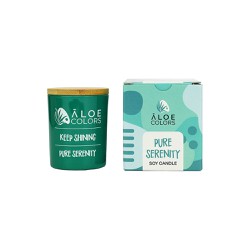 Aloe+ Colors Soy Candle Pure Serenity Αρωματικό Κερί Σόγιας 150gr
