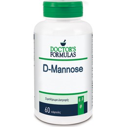 Doctor's Formulas D-MANNOSE - Φόρμουλα D-Μαννόζης, 60caps