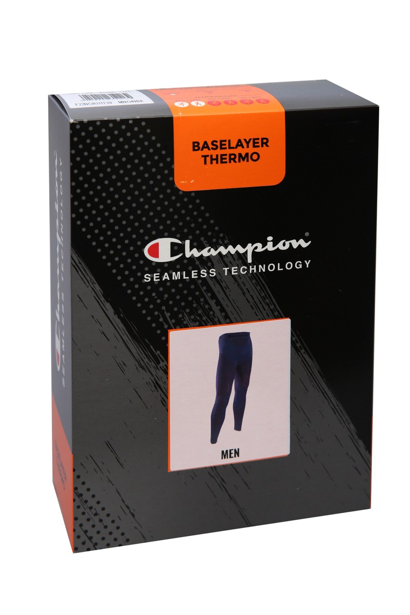 Champion SEAMLESS LEGGINGS THERMO - Base layer - black 