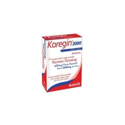 Health Aid Koregin 3000mg Nutritional Supplement To Stimulate The Organism 30 capsules