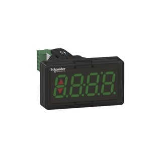 Digital Panel Meter Plastic Black F22,Green Screen