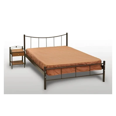 Κρεβάτι Μεταλλικό MetalFurniture Χαμόγελο 110x190 