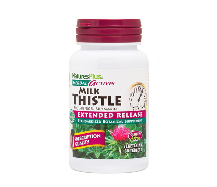 NATURES PLUS MILK THISTLE 500MG EXTENDED RELEASE 30TABL