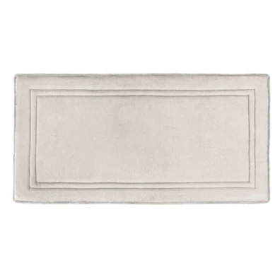 Σετ 2τμχ Χαλί Softy Ivory guy Laroche  100% Pol. W