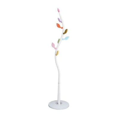 Hanger - Coat Stand Steel White D.37x170cm ZWW Woo
