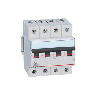 Miniature Circuit Breaker 4-Poles C25Α 50kΑ DX3