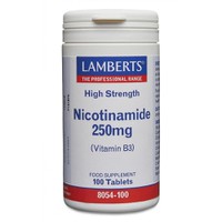 Lamberts Nicotinamide 250mg (Vitamin B3) 100 Ταμπλ