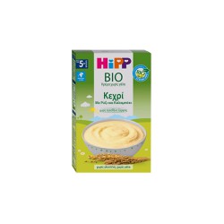 Hipp Bio Υποαλλεργική Κρέμα Χωρίς Γάλα 5m+ Κεχρί Με Ρύζι & Καλαμπόκι 200gr