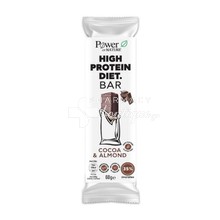 Power Health High Protein Diet Bar (Cocoa & Almond) - Μπάρα Πρωτεΐνης (Κακάο & Αμύγδαλο), 60gr
