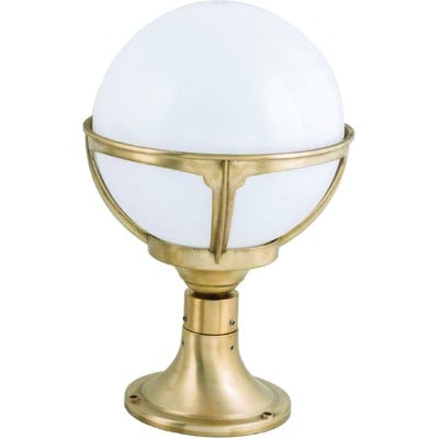 Brass Column Light Short With Φ20 Ball Height:38cm