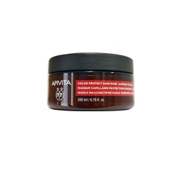 Apivita Μάσκα Προστασίας Χρώματος Για Βαμμένα Μαλλιά Με Ηλίανθο & Μέλι 200ml