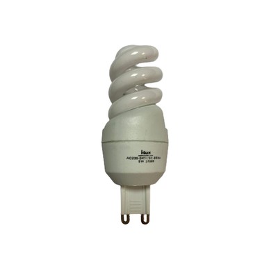 Cfl Energy Saving Light Bulb G9 9W 240V 2700Κ 522 