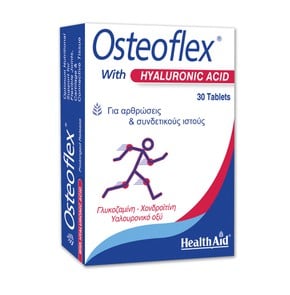 Health Aid Osteoflex με Υαλουρονικό Οξύ για Οστεοα