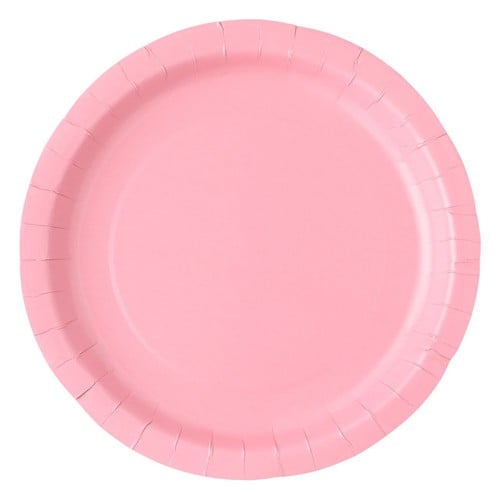 Pjata letre roz 10 cope 18 cm