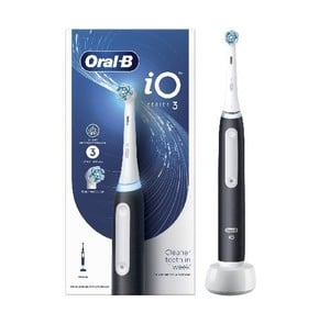 Oral-B iO Series 3 Black Electric Toothbrush, 1pc