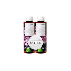 Korres Promo (1+1 Gift) Renewing Body Cleanser Lilac Shower Gel 2x250ml 