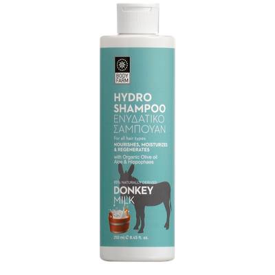 Bodyfarm Donkey Milk Hair Shampoo Ενυδατικό Σαμπου