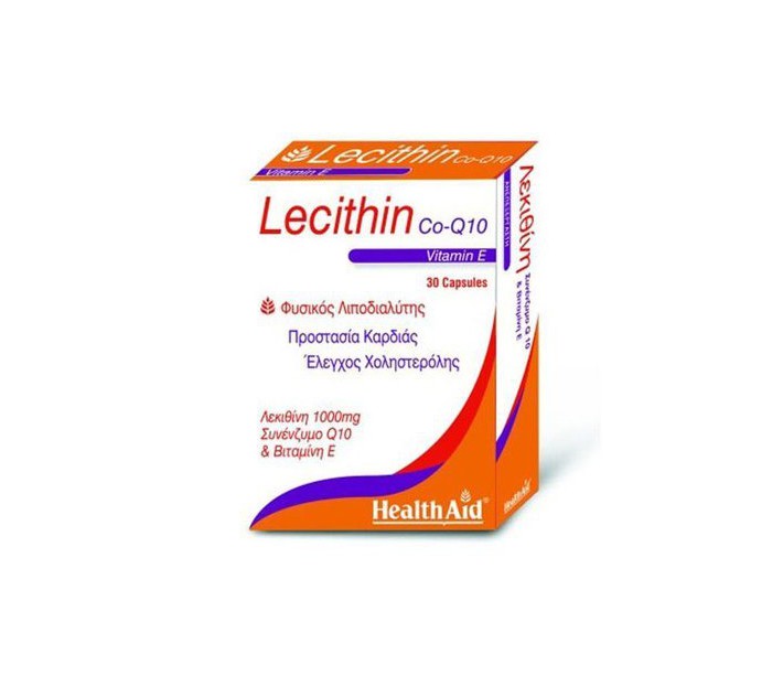 HEALTH AID LECITHIN 1000MG+Q10+VITAMIN E 30CAPS