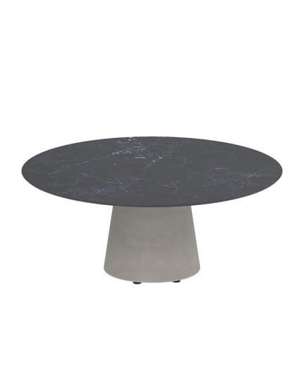 CONIX HIGH LOUNGE TABLE WITH CERAMIC TOP D120xH50c