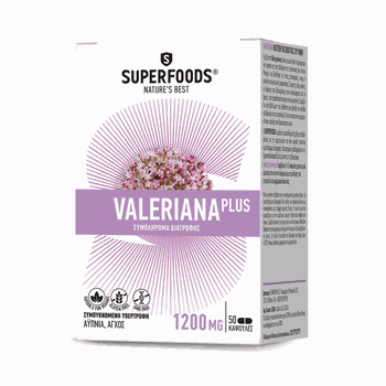 SUPERFOODS VALERIANA PLUS 50CAPS