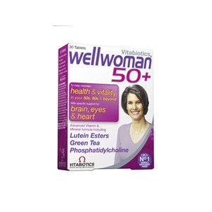VITABIOTICS Wellwoman 50+ 30 tablets
