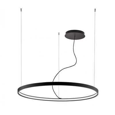 Pendant Black Led Light Verdi 54W 4000K 3600Lm