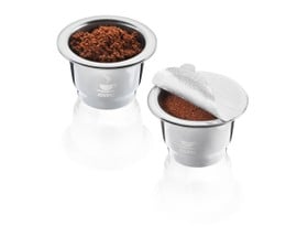 Gefu Ανοξείδωτες Κάψουλες Καφέ Conscio 3,5cm - Σετ 2 Τεμαχίων