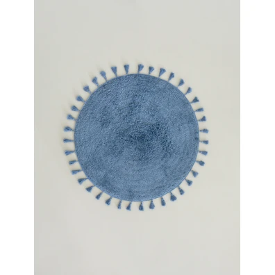 Πατάκι Μπάνιου δ90 - Fuzzy Denim Blue Nima Home