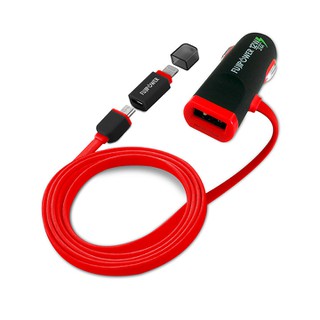 Fujipower Mini Car Charger + Micro/lightning Cable