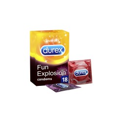 Durex Fun Explosion Condoms 18 pieces