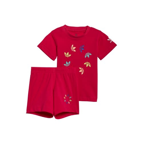 adidas infants adicolor shorts and tee set (HE6852