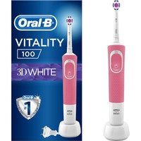 Oral-B Vitality 100 3D White Pink - Επαναφορτιζόμε