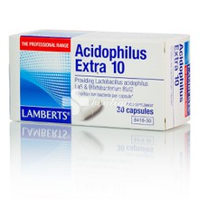 Lamberts ACIDOPHILUS Extra 10 - Προβιοτικά, 30 caps  (8418-30)