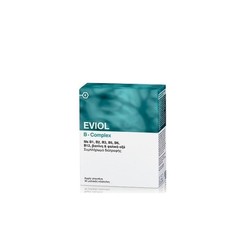 Eviol B-Complex Συμπλήρωμα Συμπλέγματος Βιταμίνης B για τη Φυσιολογική Λειτουργία του Νευρικού Συστήματος 30 caps