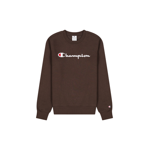 Champion Women Crewneck Sweatshirt (116586)-BROWN