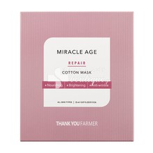 Thank You Farmer Miracle Age Repair Cotton Mask - Μάσκα Θρέψης Προσώπου, 25ml