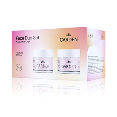 Garden Face Duo Set No1 με Anti-Wrinkle Cream 50ml