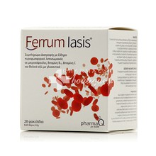 PharmaQ Ferrum Iasis - Σίδηρος (Λιποσωμιακή Φόρμουλα), 28 sachets x 42gr