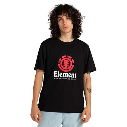 Element Men T-Shirts Vertical Ss (ELYZT00152-FBK)