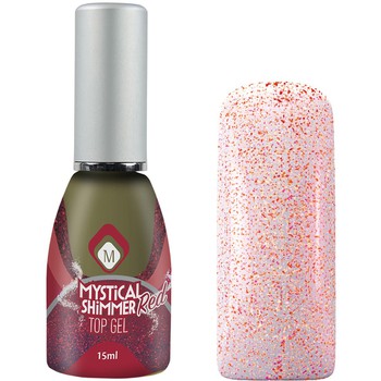 104190 MYSTICAL SHIMMERS RED 15ml TOP GEL